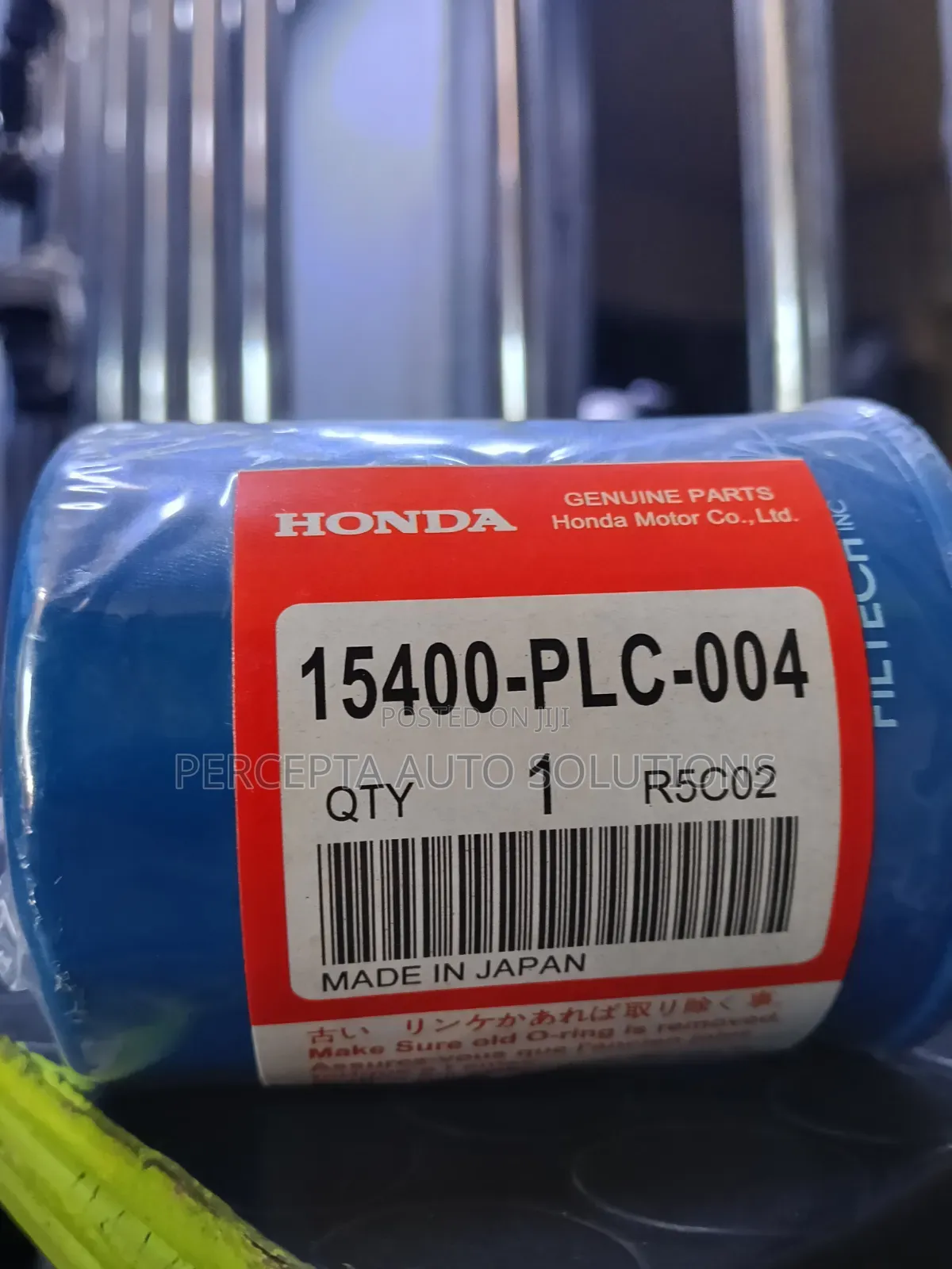 Honda Fit, Vezel,Freed,Stepwagon,Stream Oil Filter 15400-PLC-004