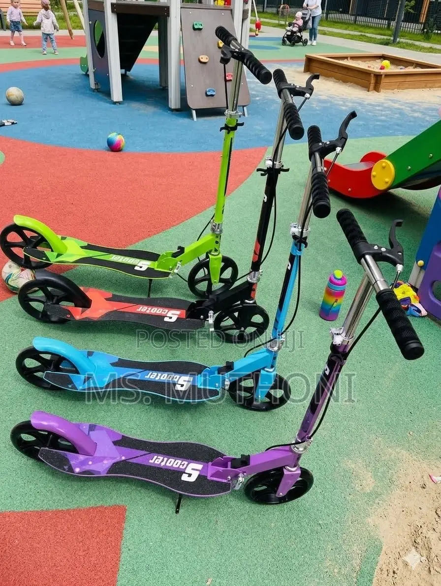 Brake-Assisted Kick Scooter