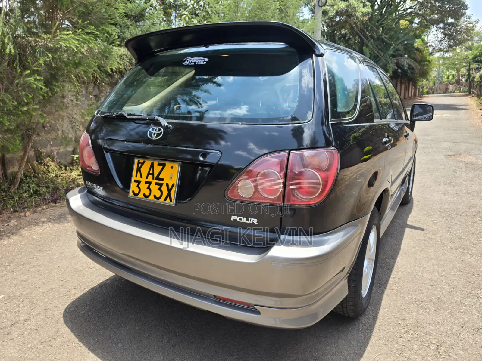 Toyota Harrier 3.0 V6 4WD 2002 Black