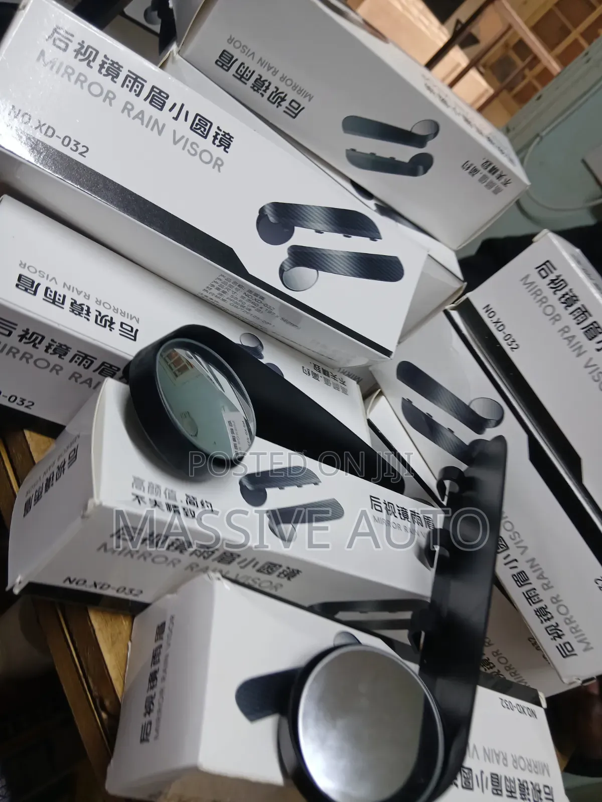 2pcs Car Side View Carbon Blind Spot Mirror/ Side View Mirror