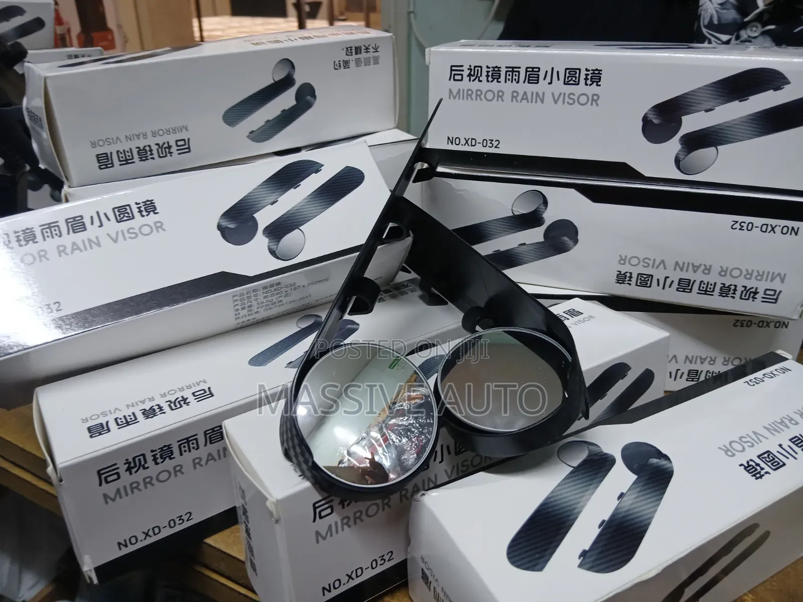 2pcs Car Side View Carbon Blind Spot Mirror/ Side View Mirror