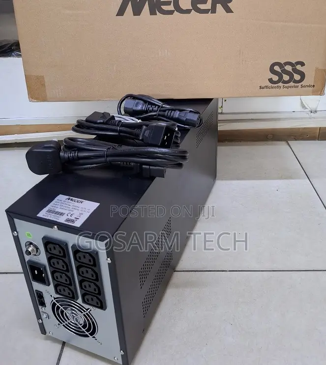 Mecer 3000VA 3KVA Power Backup UPS for Computers, Printers & Office