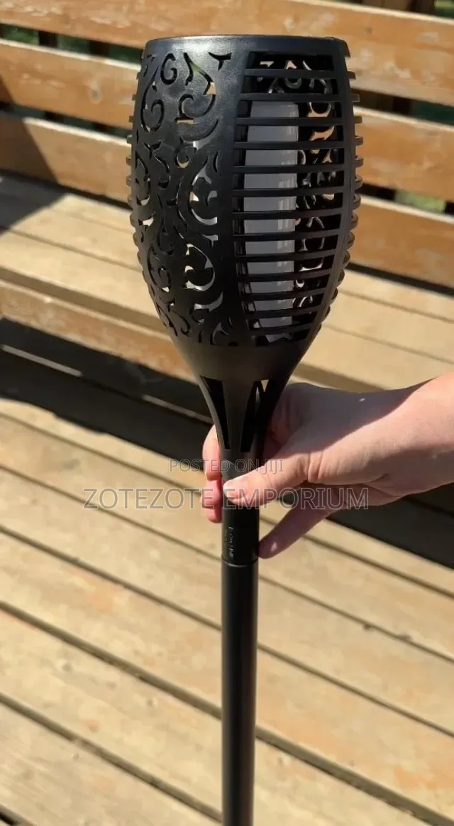 6 Pieces LED Solar Flame lamp.set of 6