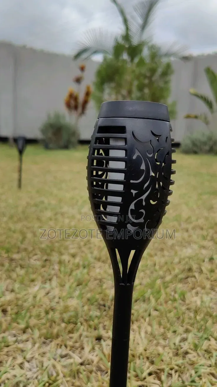 6 Pieces LED Solar Flame lamp.set of 6