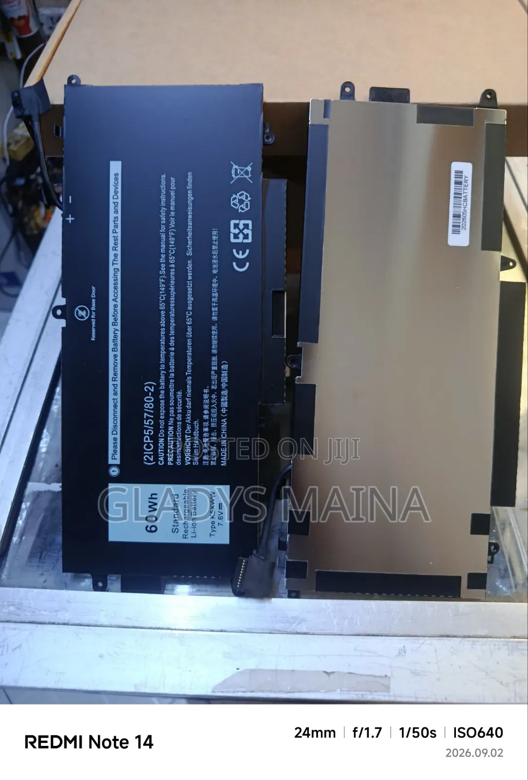 Laptop Battery K5XWW 5280/7389
