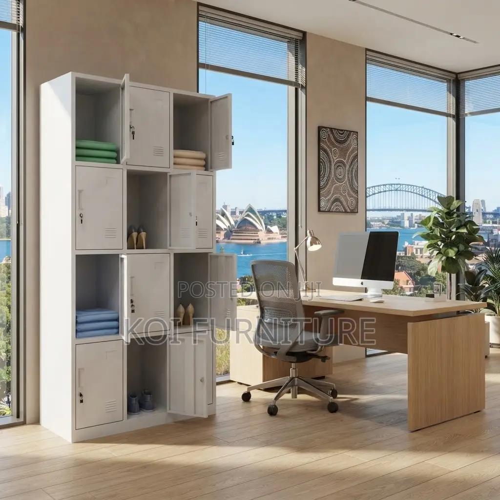 Office Cabinet; Fifteen Drawers Steel Storage Key Lockable Cabinets