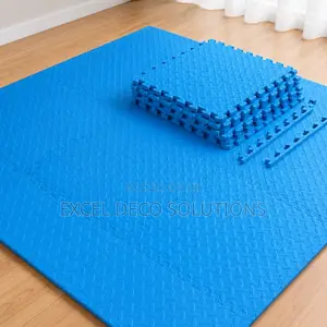 Heavy Duty EVA Gym Mats 600x600mm for Home Workout & Commercial Gyms