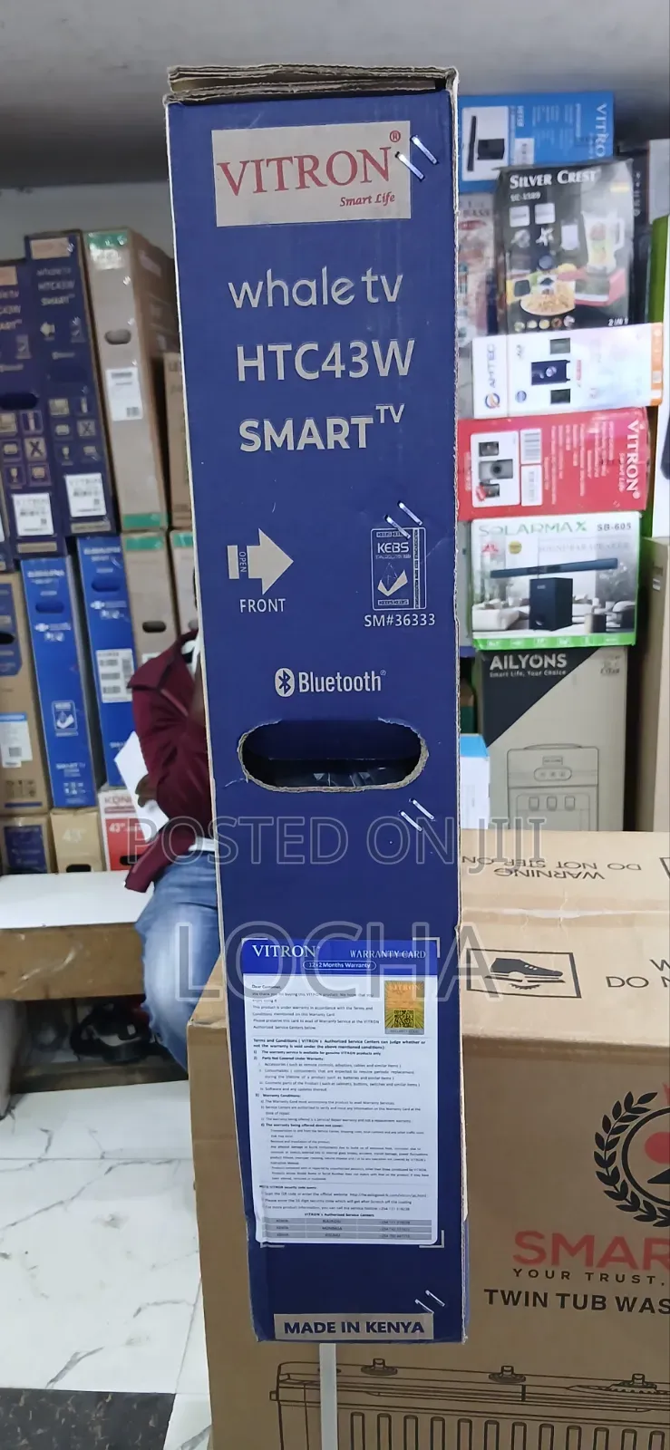 Vitron 43 Smart Whale TV