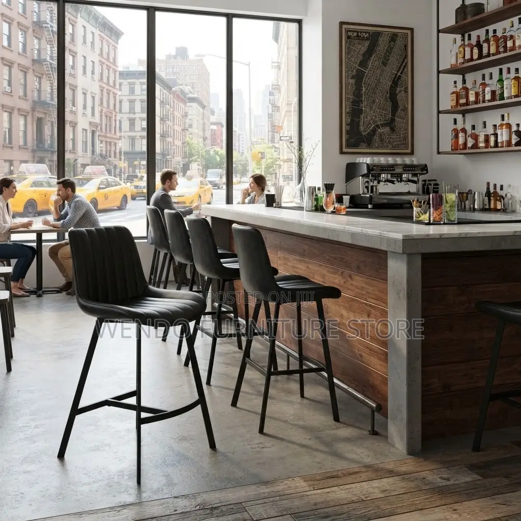 Barstools; Leather Home Office Counter Comfortable Barstools