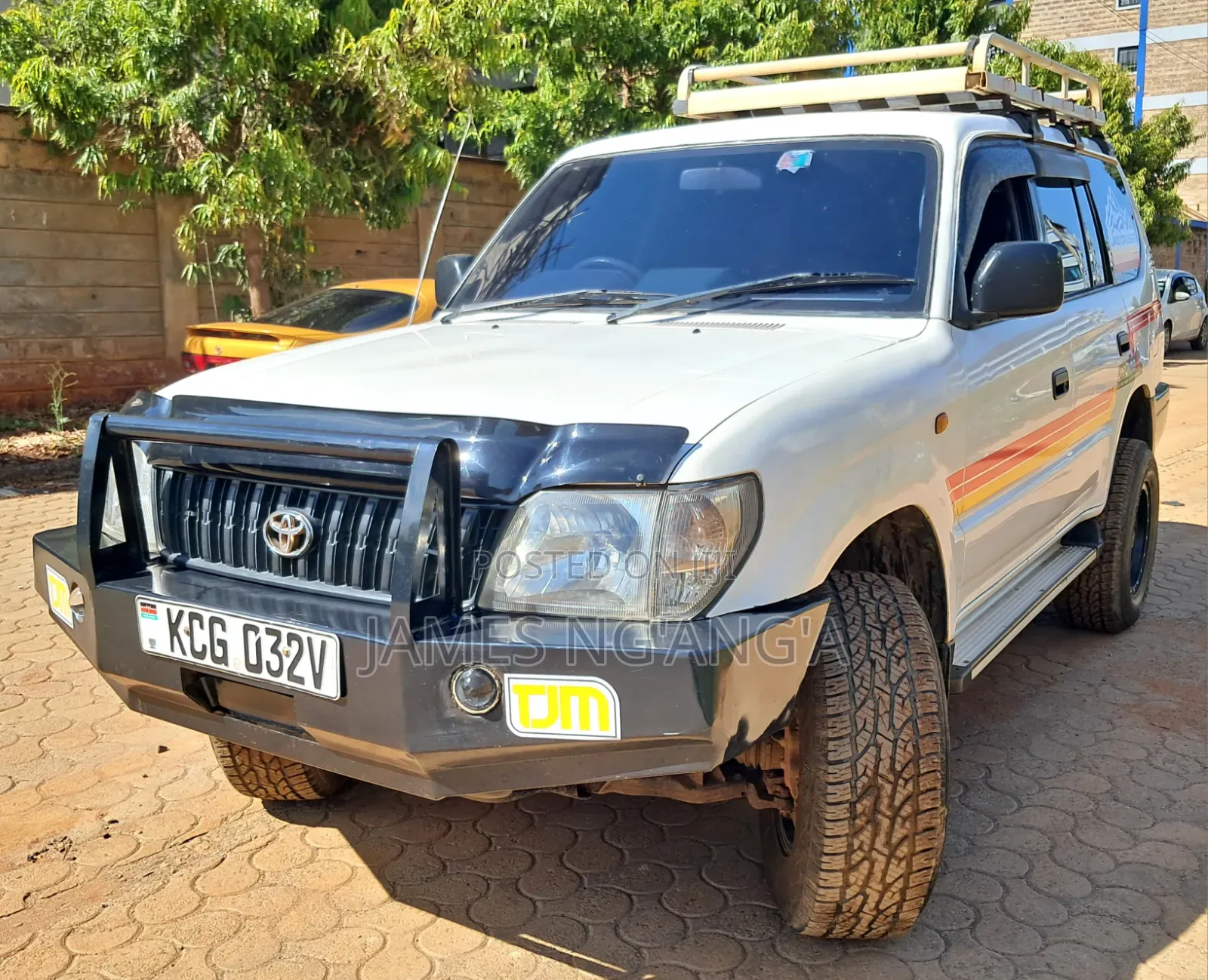 Toyota Land Cruiser Prado 2003 White