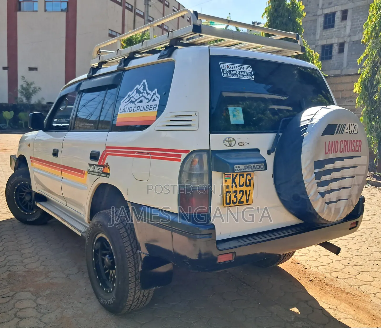 Toyota Land Cruiser Prado 2003 White