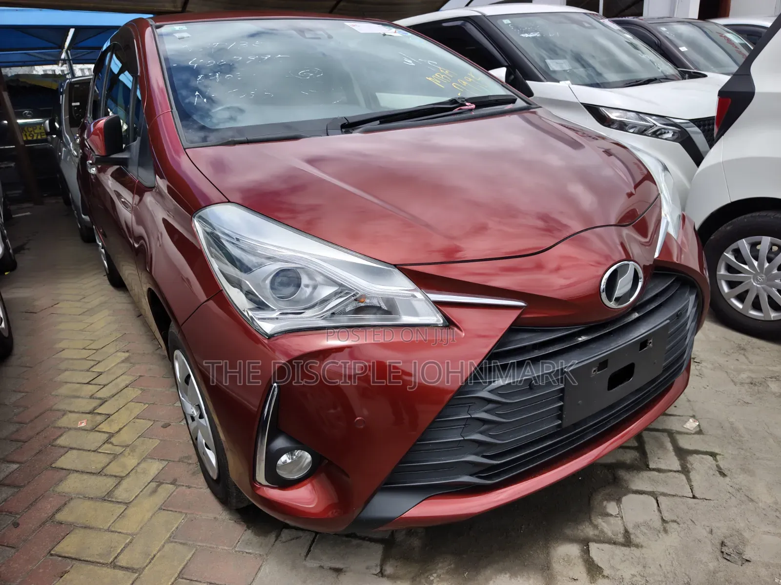 Toyota Vitz 2019 Red