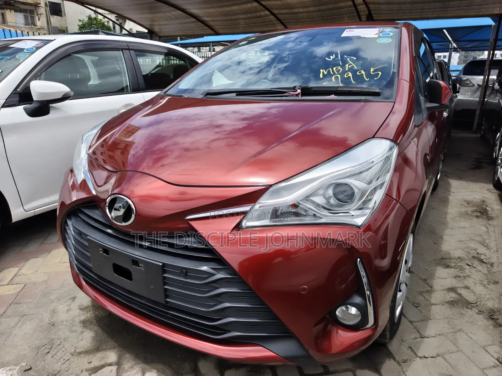 Toyota Vitz 2019 Red