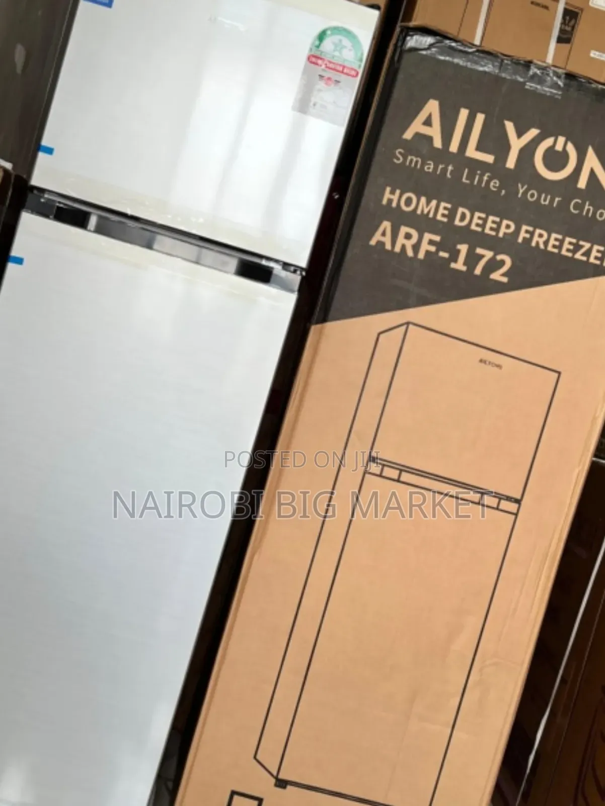 Ailyons 216l Double Door Fridge