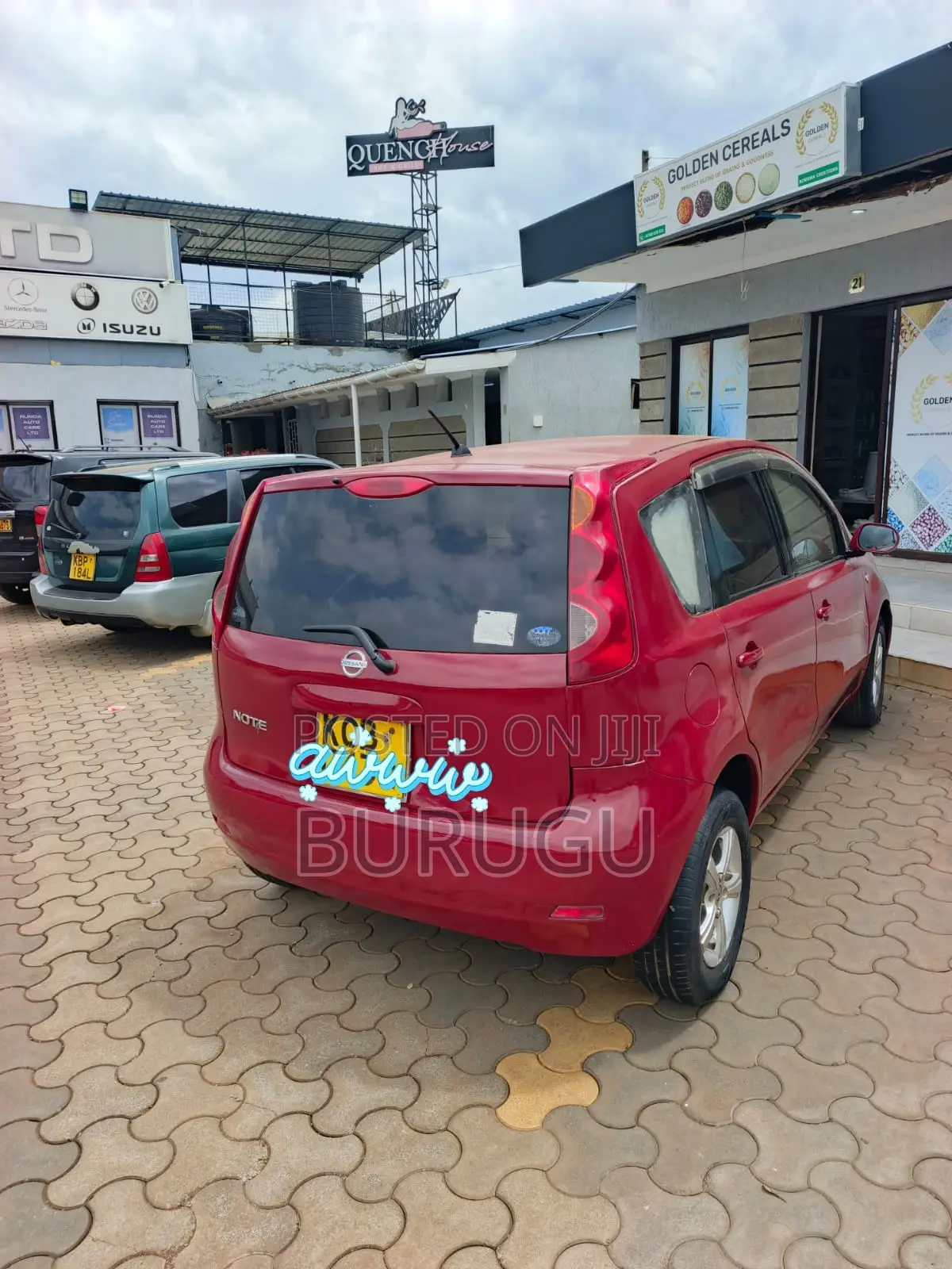Nissan Note 2007 Red