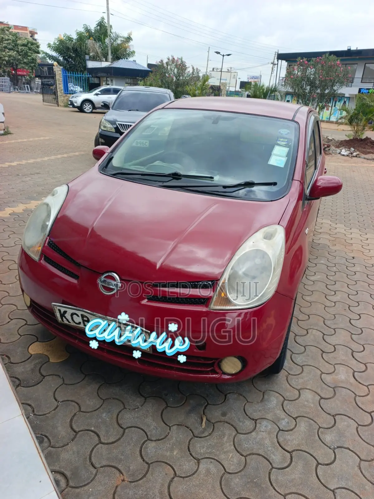 Nissan Note 2007 Red