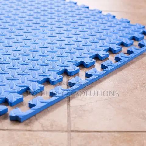 Durable Foam Mats 60x60cm Interlocking Tiles for Fitness & Garage Gyms