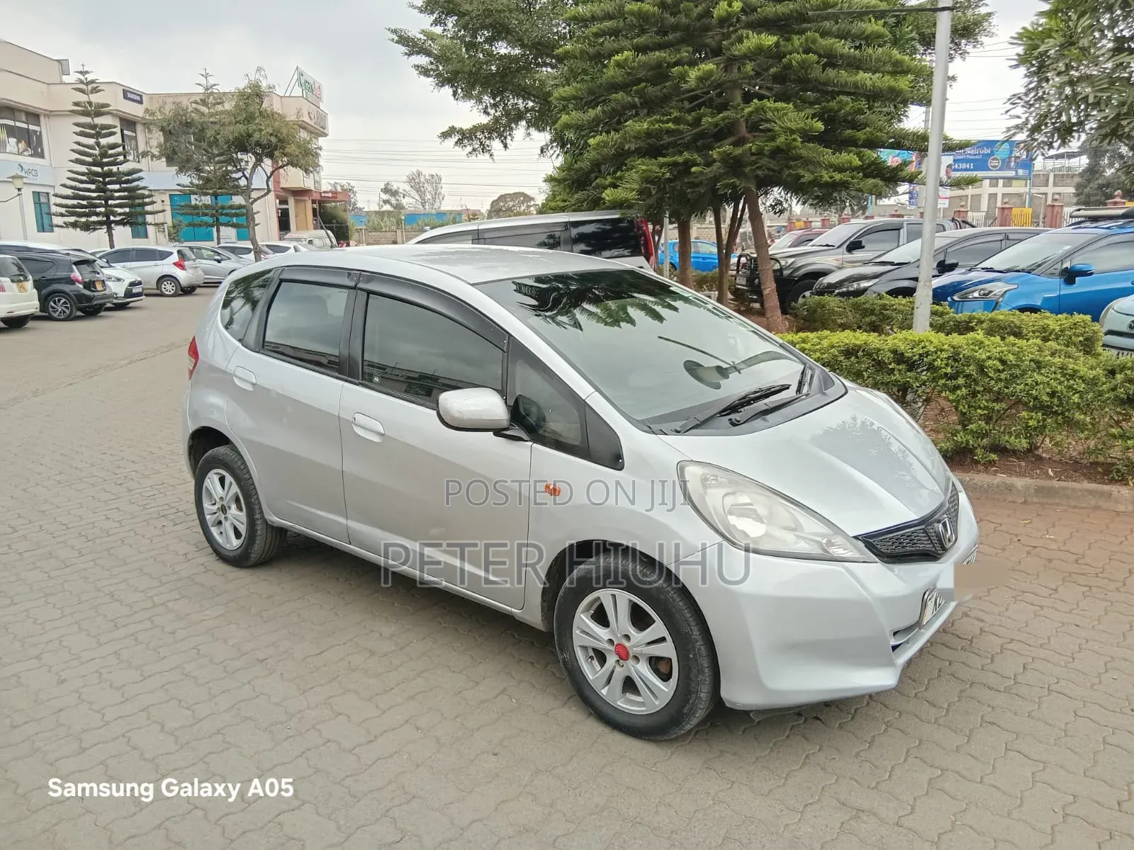 Honda Fit 2012 Silver