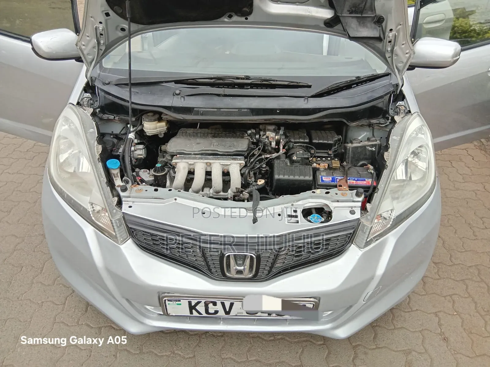 Honda Fit 2012 Silver