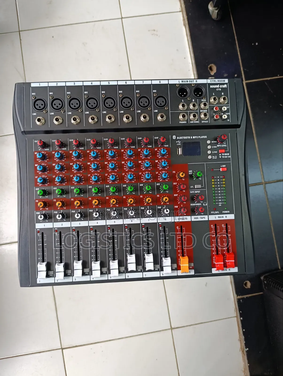 Soundcraft CT-8 (Often Called the CT8 8-Channel Plain Mixer