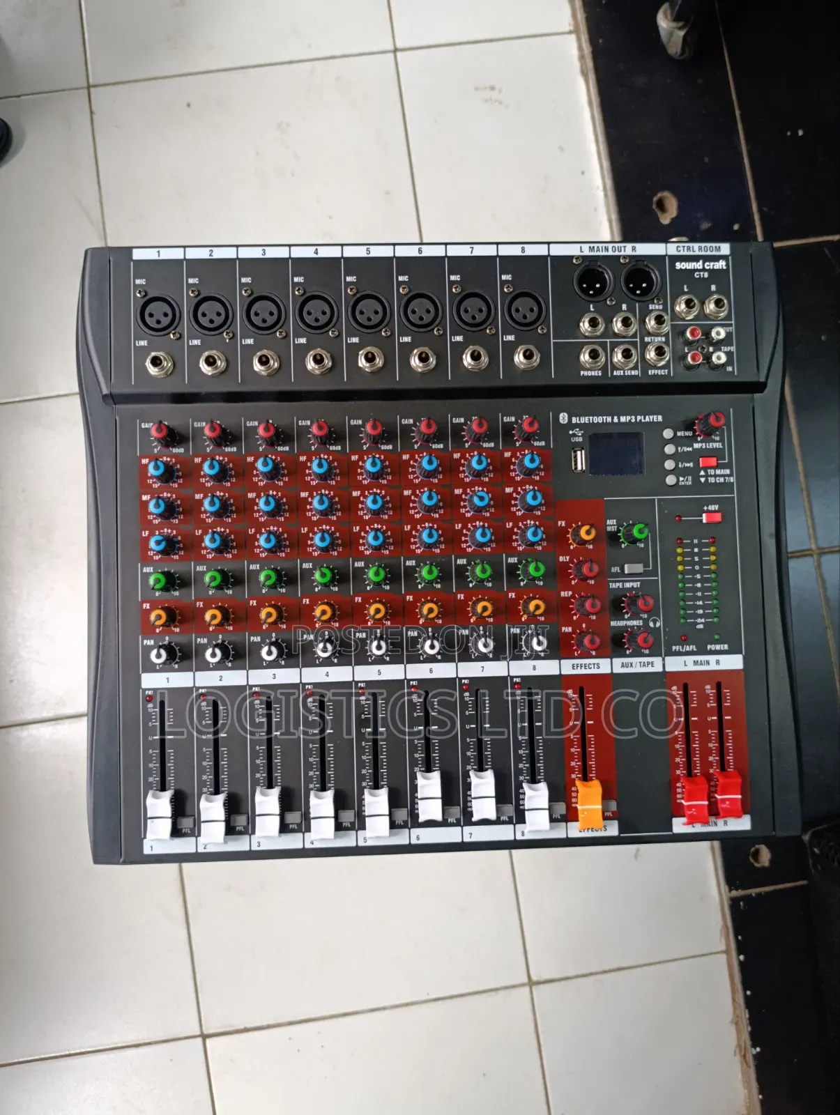 Soundcraft CT-8 (Often Called the CT8 8-Channel Plain Mixer