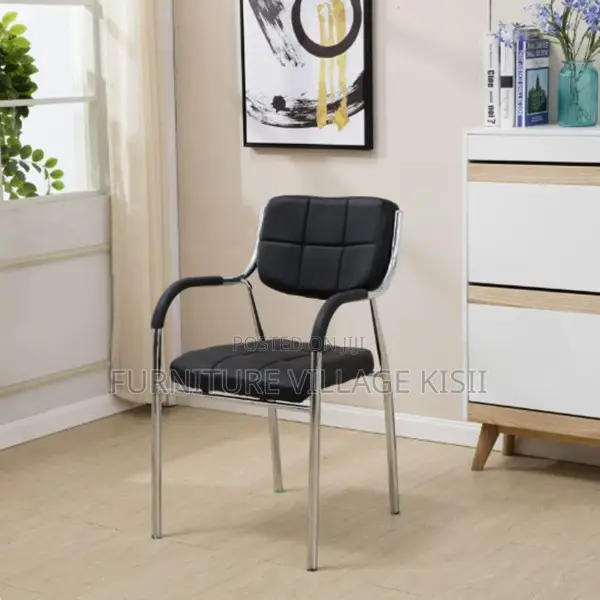 Office Chair;Black Catalina Vistors Seat