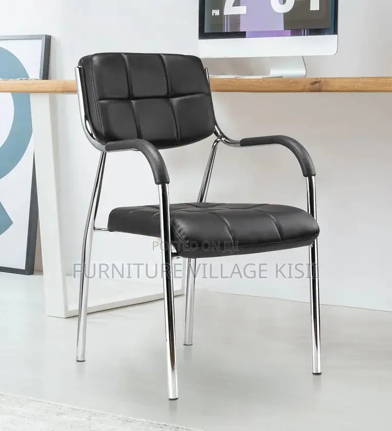 Office Chair;Black Catalina Vistors Seat