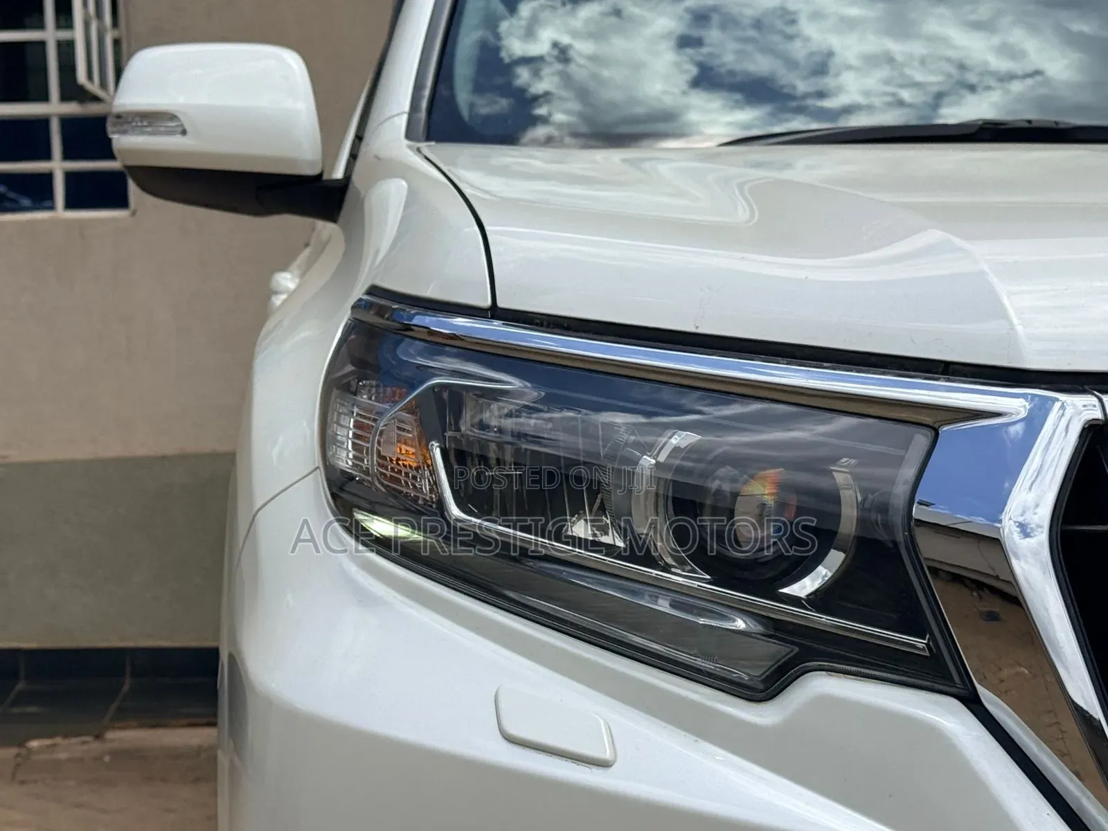 Toyota Land Cruiser Prado 2021 White