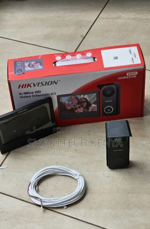 7 Inch Hikvision Video Door Bell ,Colourfull TFT LCD