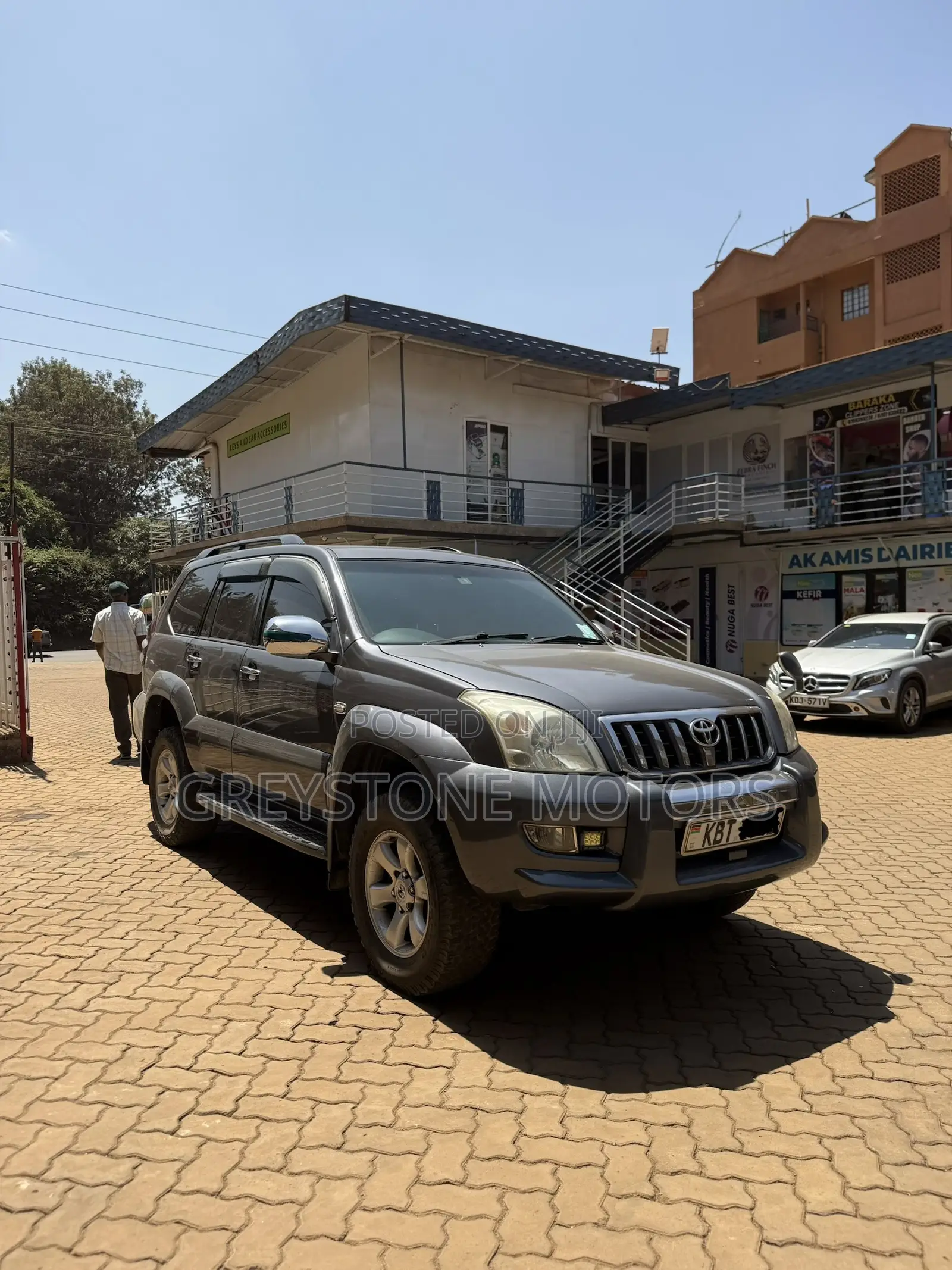 Toyota Land Cruiser Prado 3.0 D-4D 5dr 2005 Gray