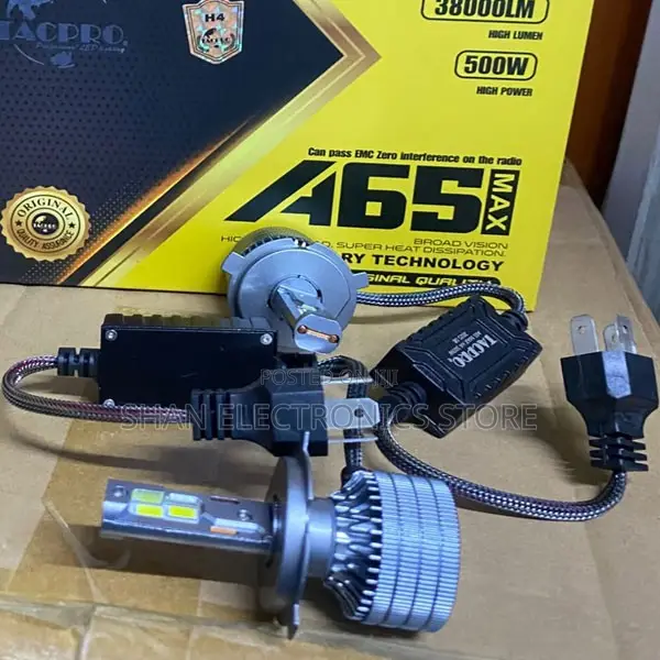 . 9005 LED Headlight Bulbs 4000 Lumens Set – Fanless Conversion Kit