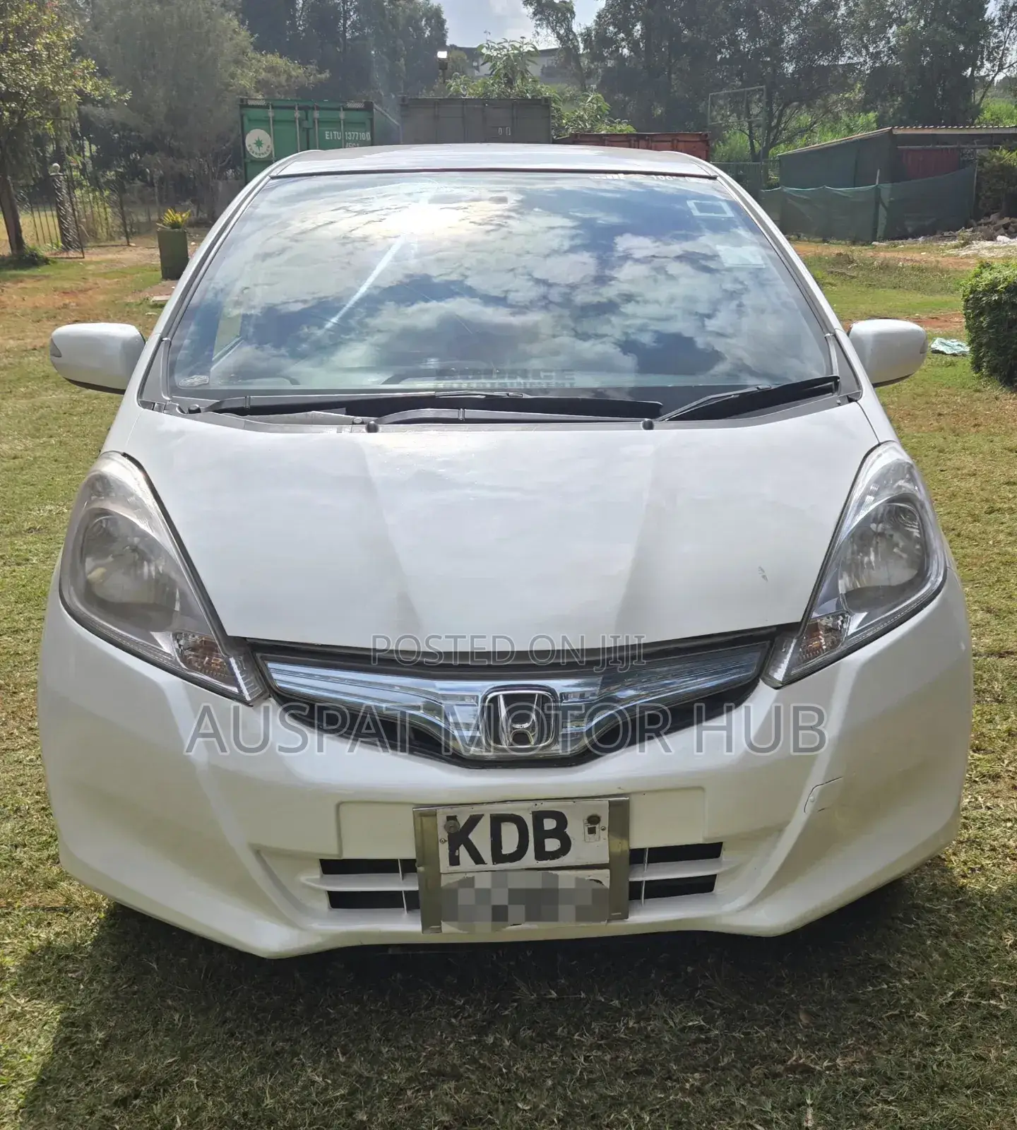 Honda Fit EV 2013 White