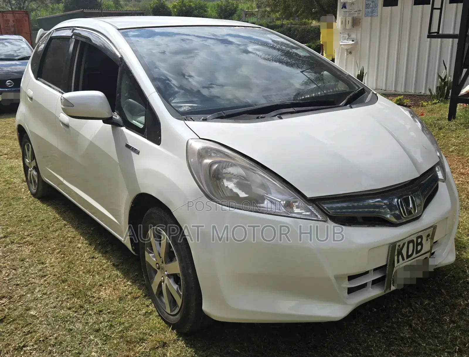 Honda Fit EV 2013 White