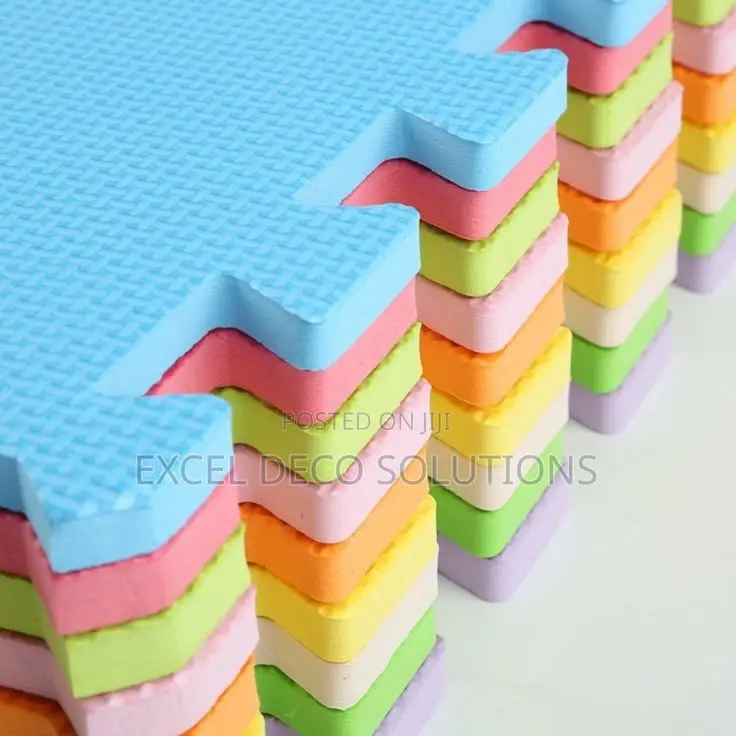 Soundproof Cushion EVA Foam Tiles 600x600mm for Yoga & Pilates Studios