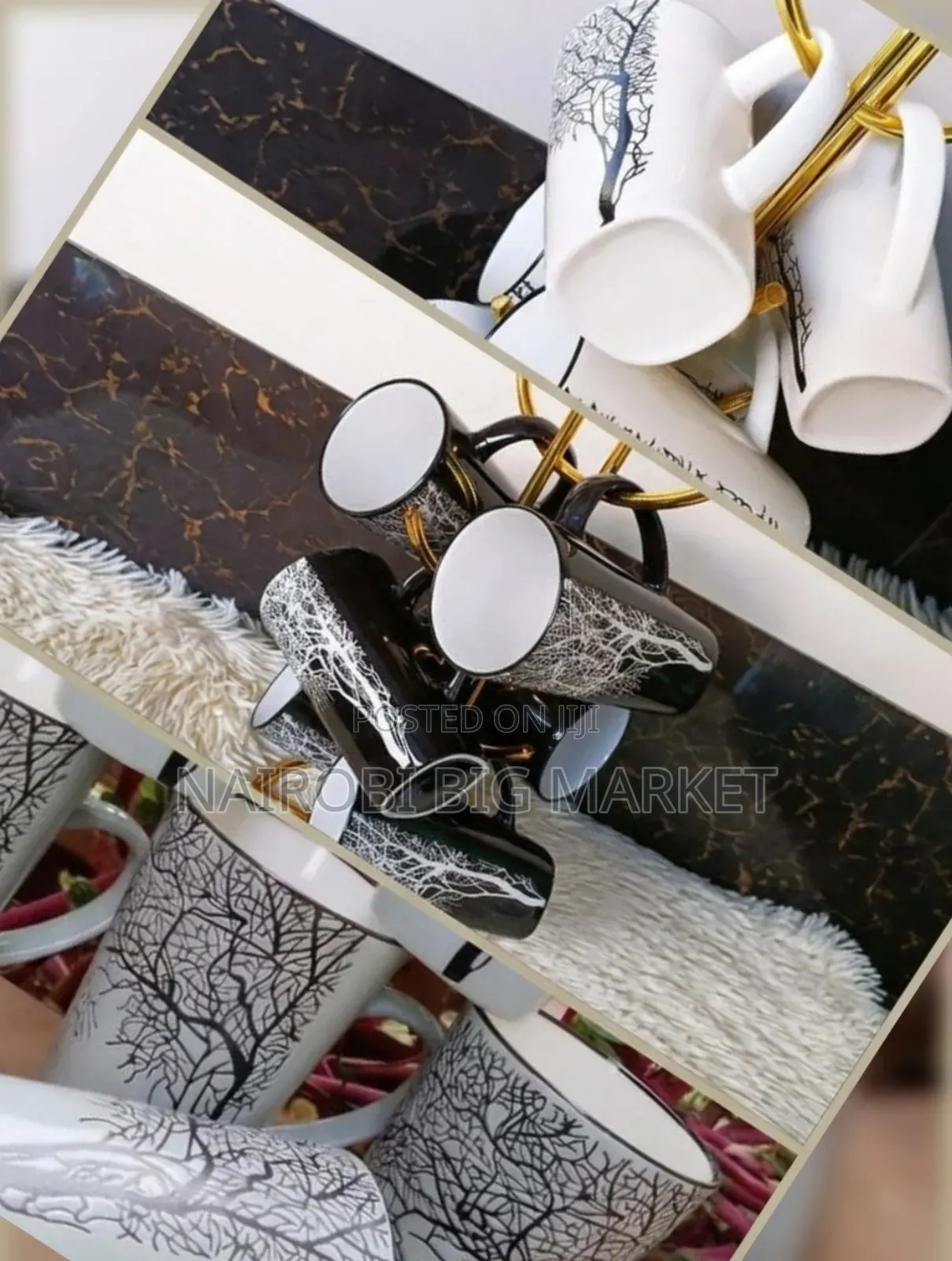 Grey Tree Cups/ Mugs