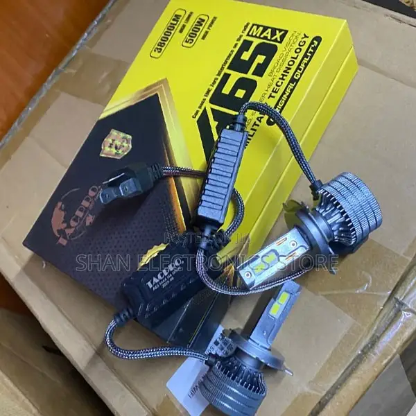 4000LM 9005 LED Headlight Bulb Set – Fanless Automotive Lighting