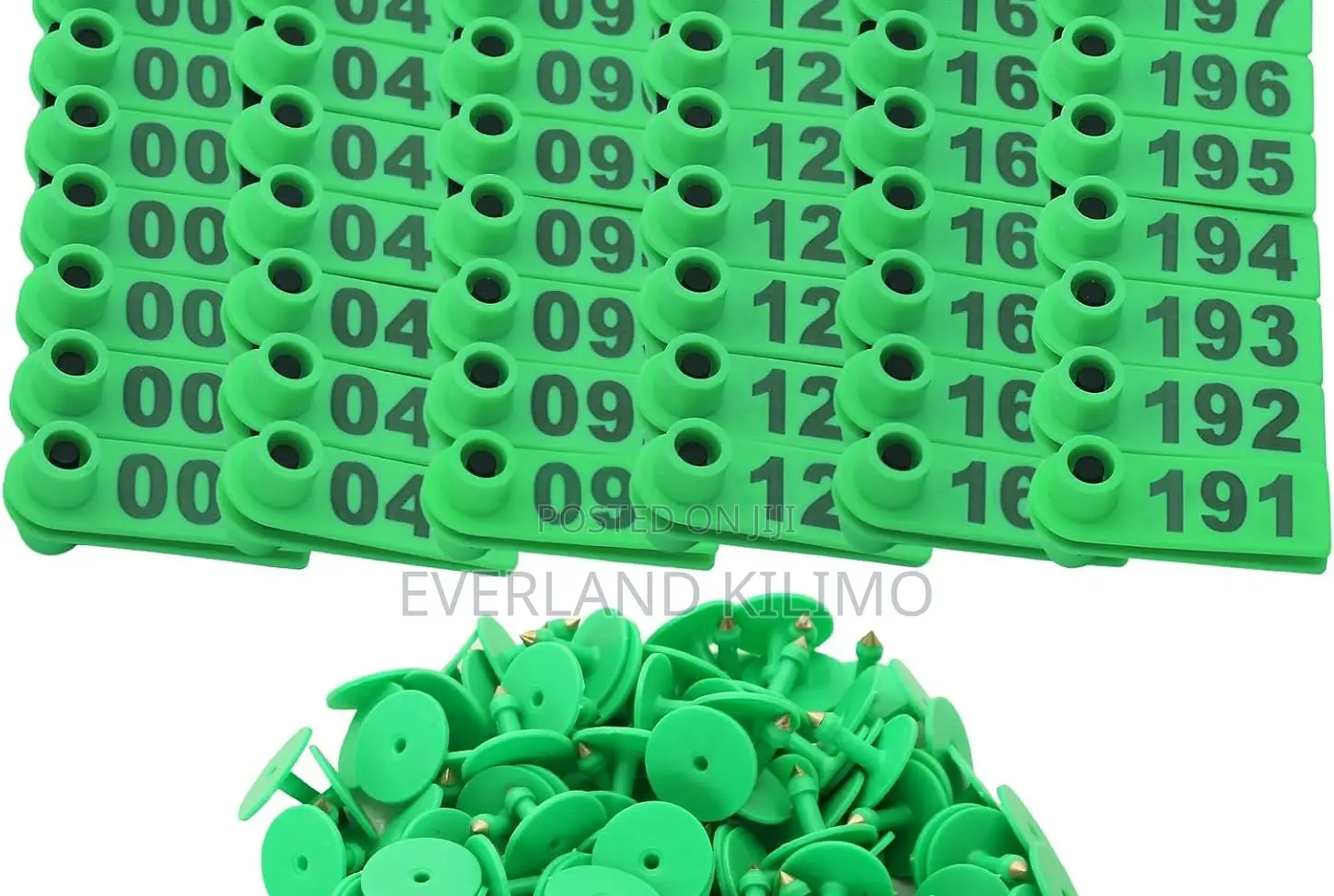 Farm-Ready TPU Ear Slim Tags for Goats