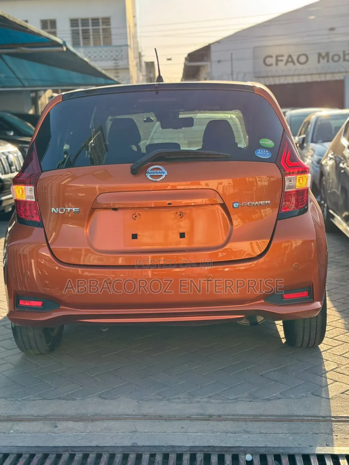 Nissan Note 2019 Orange