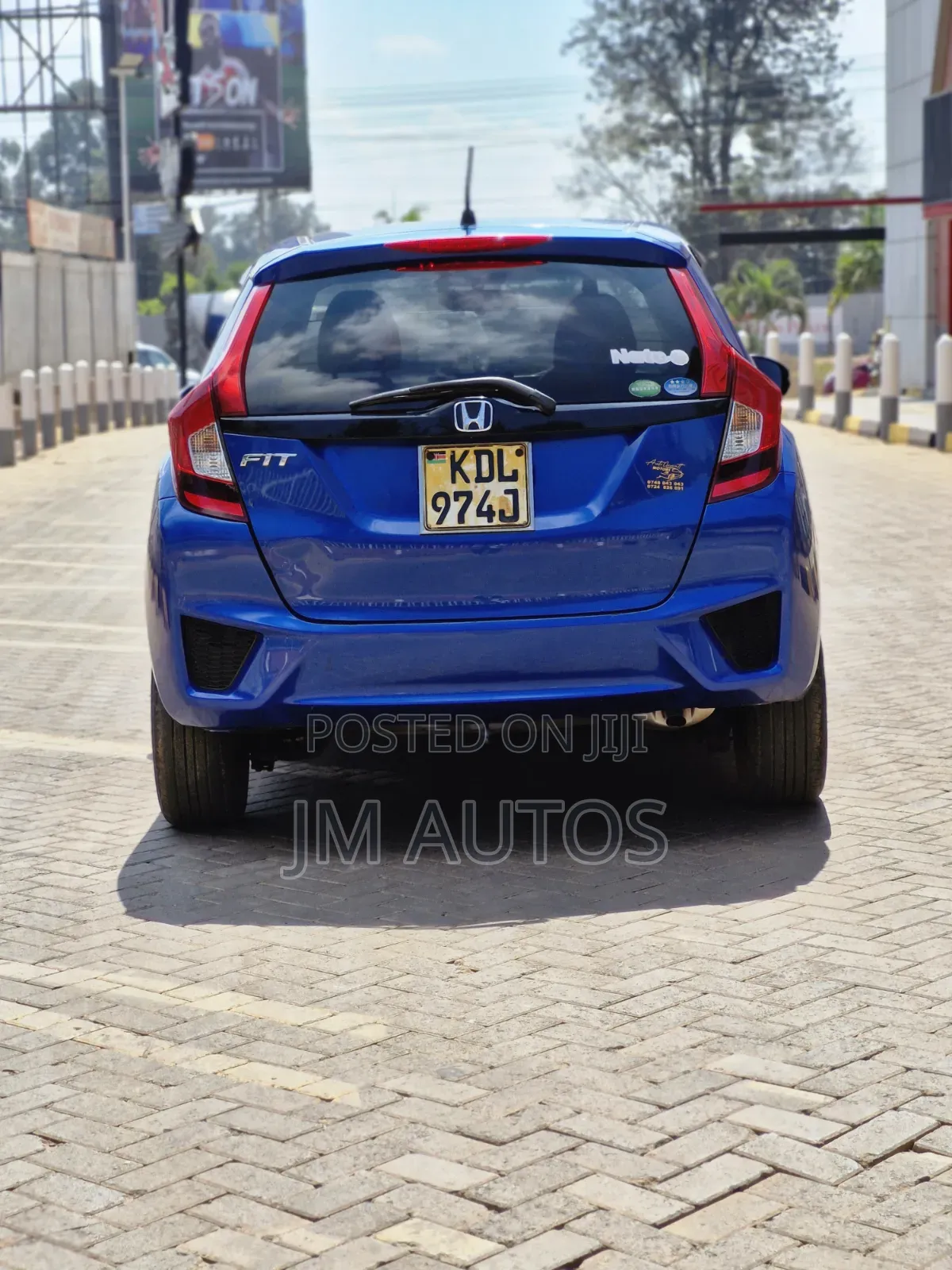 Honda Fit 2016 Blue