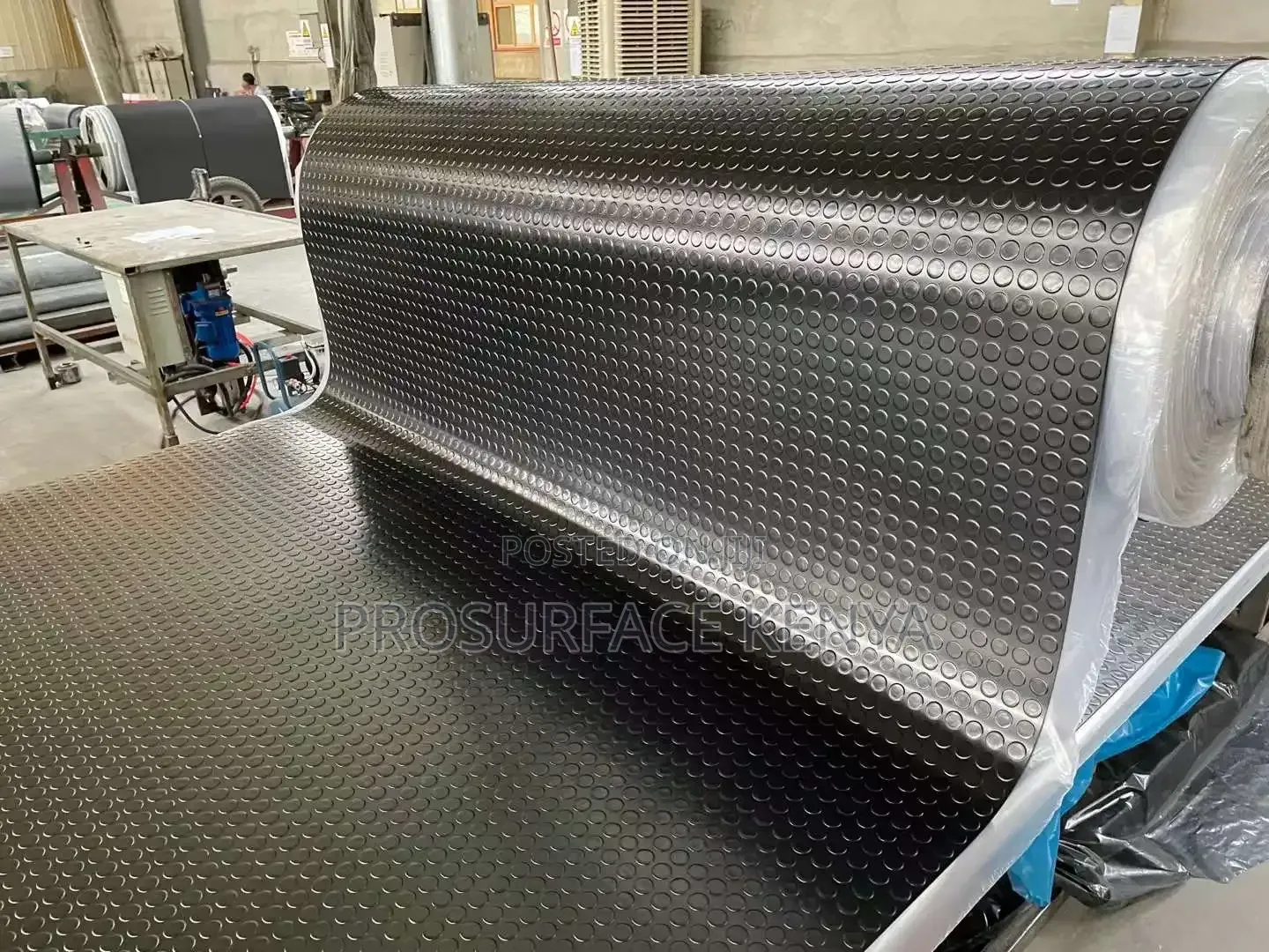 Coin Pattern PVC Mat 2mm | Garage & Workshop Floor Covering