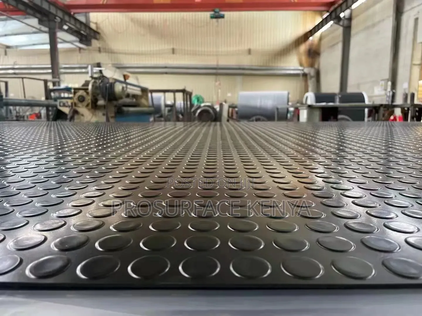 Coin Floor Mat 2mm | PVC Mat for Garage, Shop & Workshop