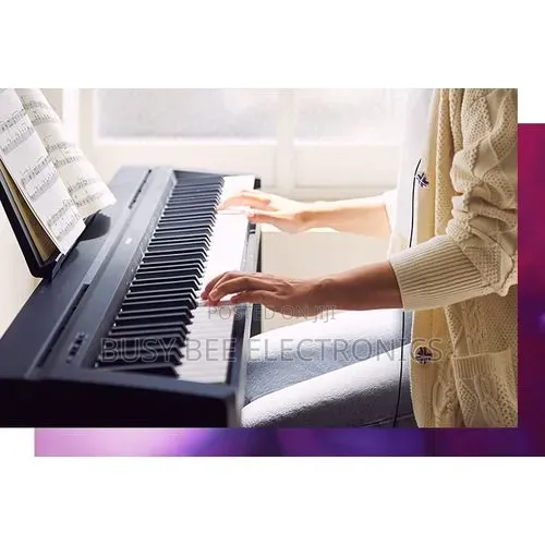 Yamaha P-45 88-Key Black, Weighted Digital Piano With Speakers