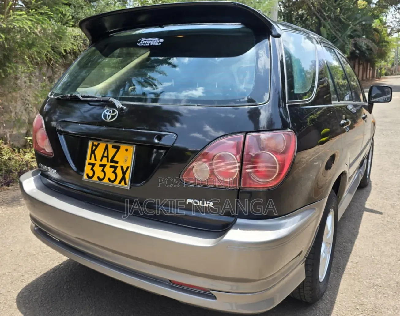 Toyota Harrier 2002 Black