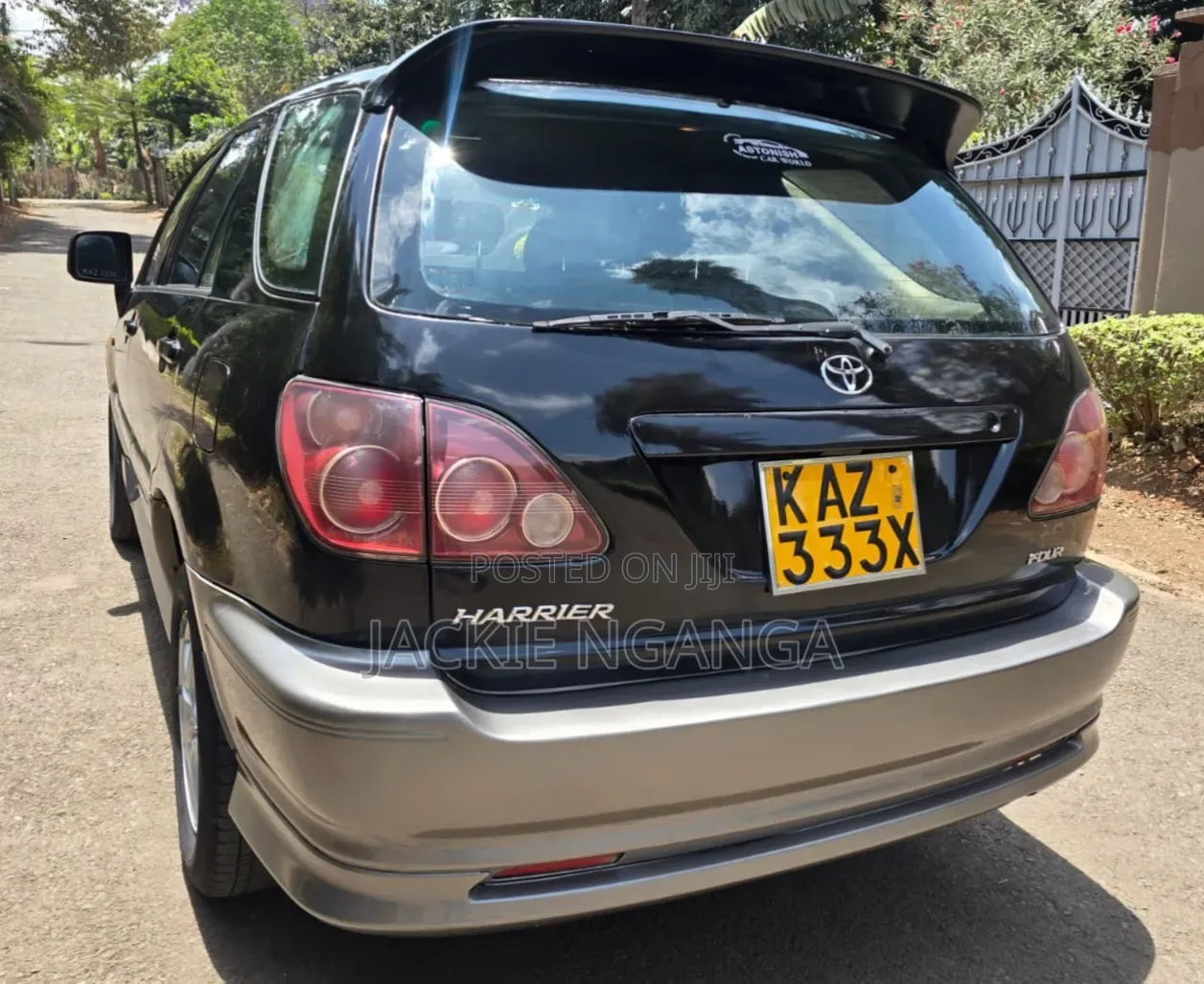 Toyota Harrier 2002 Black