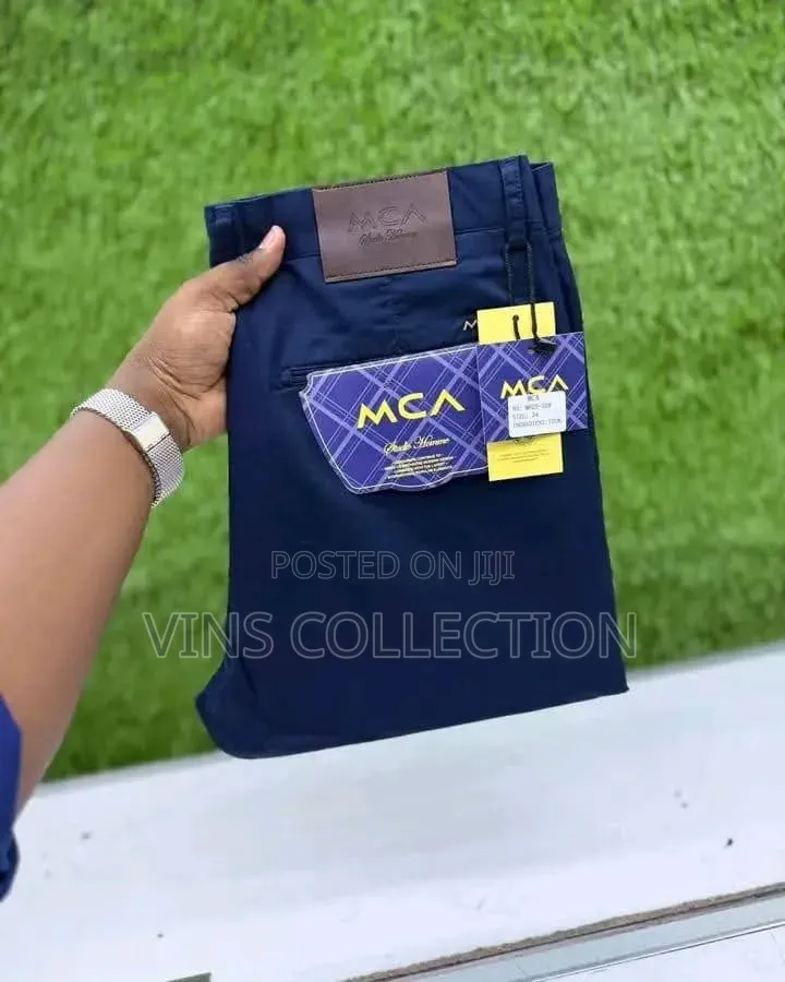 Non-Fading Khaki Trousers