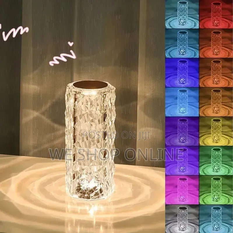 16 Color Changing Rose Lamp