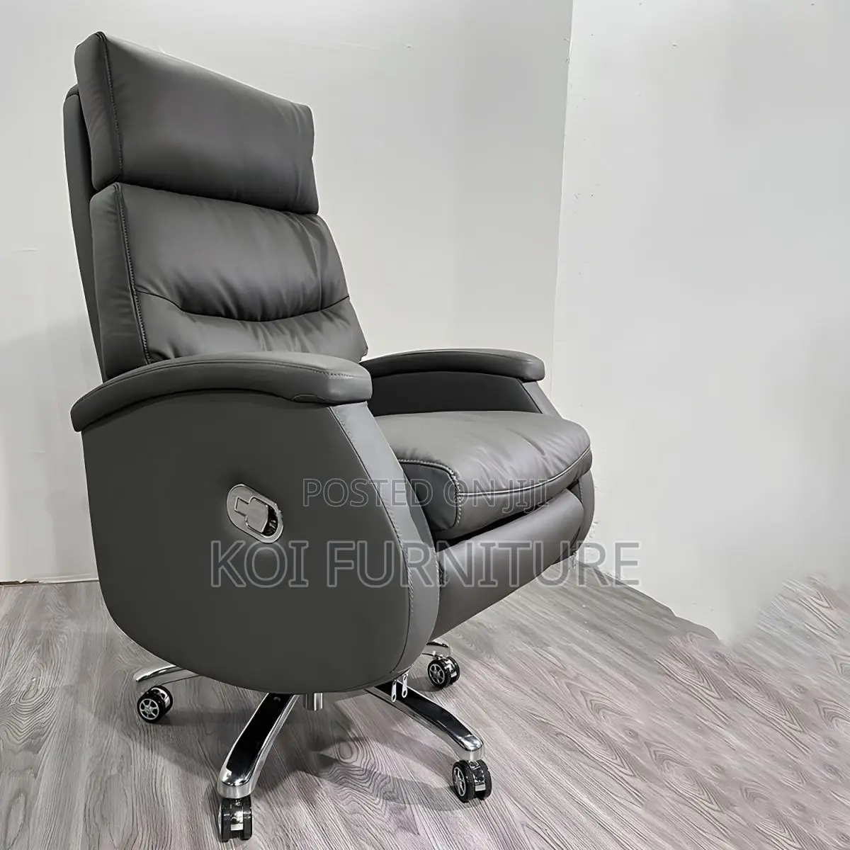 Office Chairs; Executive Leather High Backrest Elevate Boss Seat