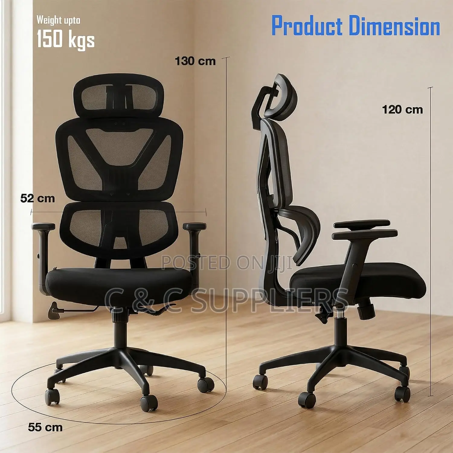 Orthopedic Executive Mesh Study Seat.