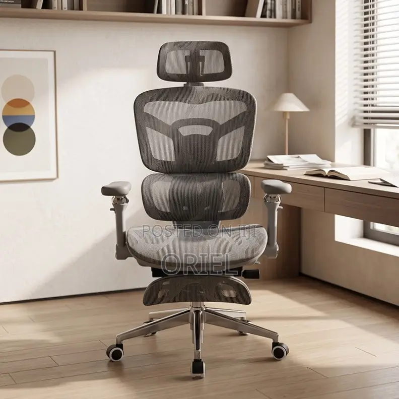 Executive Office Chair : Manager Seat With Footrest