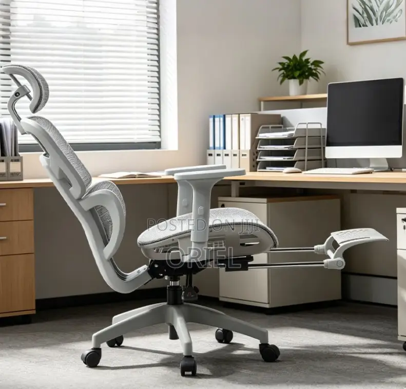 Executive Office Chair : Manager Seat With Footrest